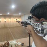 The college has recently established an Indoor 10M Rifle Shooting Range for the students