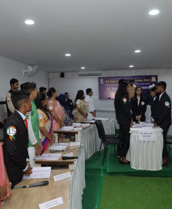 16th National Youth Parliament Competition (Group Level) under the aegis of Ministry of Parliamentary Affairs, Government of India.
